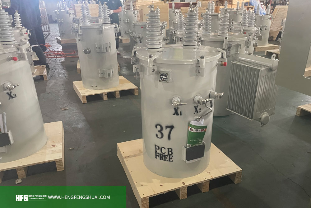 Hengfengshuai Electric successfully delivered 206 single-phase transformers to American Samoa customers