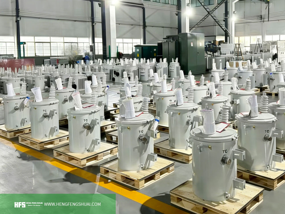 Turnkey Solution for Guyana 50-167kVA 13.2kV/120/240V Pole-Mounted Single-Phase Transformers