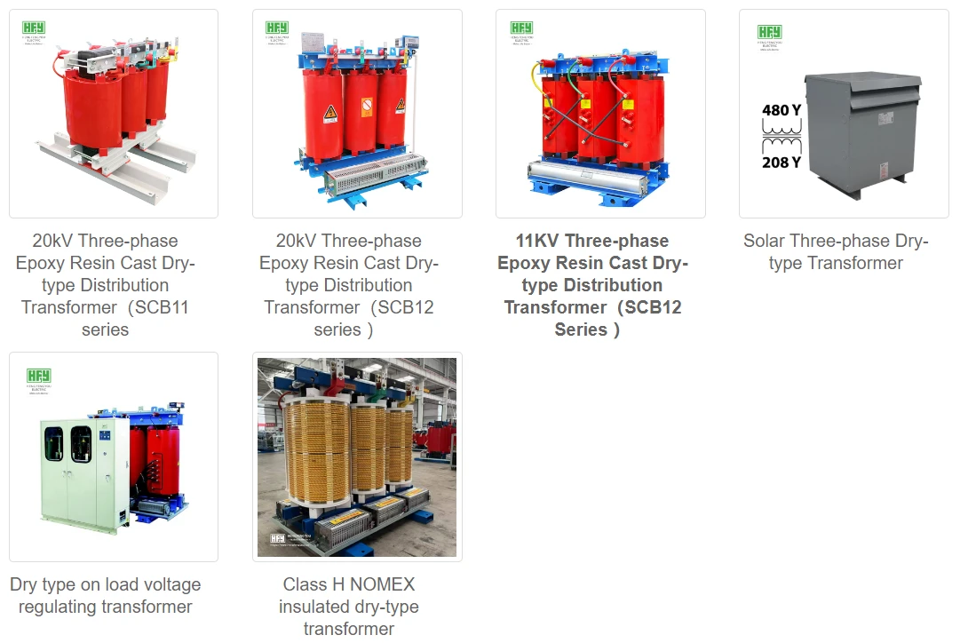 henfengyou dry type transformer