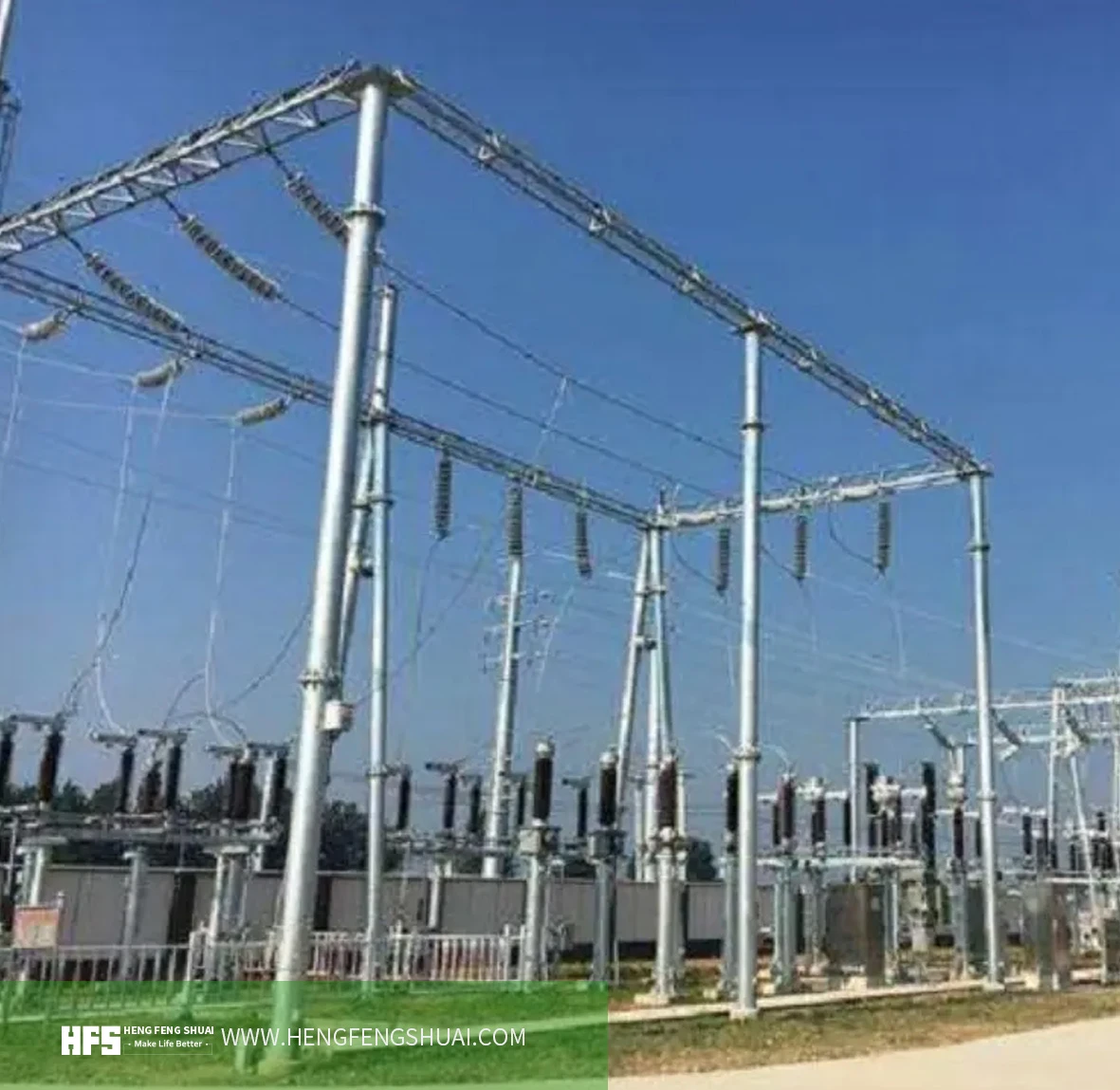  Galvanized Steel Substation architecture